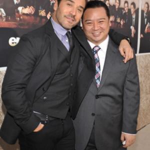 Jeremy Piven and Rex Lee at event of Entourage 2004