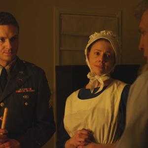 Daniel Roebuck, Liesel Kopp and Ross Marquand in The Congregation (2011)