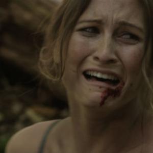 Gabrielle Stone as Nikki Slater in the upcoming film Zombie Killers Elephants Graveyard