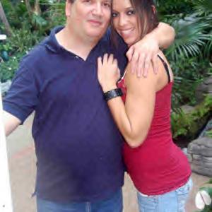 James Magnum Cook with Tennessee Model Kayla during the 2009 Opryland Hotel Shoot.