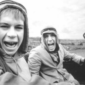 Llyr Ifans and Rhys Ifans in Twin Town 1997