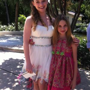 Young Actors Awards 2012 Niamh Wilson and Camden Angelis