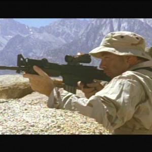 Production Still  AMERICAN IDENTITY Todd Allen as Marine Mst Sgt Wilkins