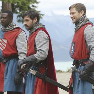 Sinqua Walls Liam Garrigan and Andrew Jenkins on Once Upon a Time