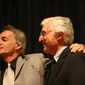 Patrick Mc Donnell and Saeed Shafa founder of the Tiburon International Film Festival, California, USA in 2006.