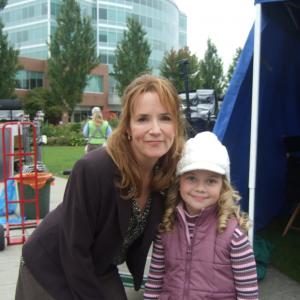 Lea Thompson and Megan Charpentier in The Mrs Clause 2008