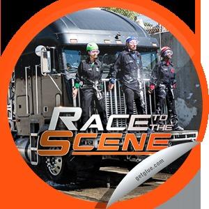 Featured on the Get Glue sticker for Race To The Scene on REELZ
