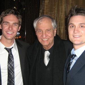 Jesse Wilson, Garry Marshall, and Greg Wilson at the New Year's Eve premiere party