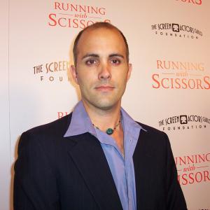 Simon Anthony at the premiere of Running with Scissors Beverly Hills California