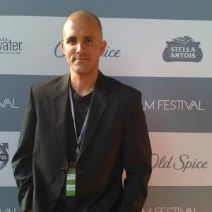Simon Anthony at the San Diego Film Festival 2010 for EL TUX
