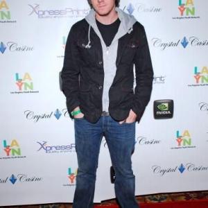 Luke Barnett attends The Los Angeles Youth Networks annual celebrity poker tournament