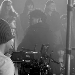 On the set of Noel Gallaghers Dream On shoot