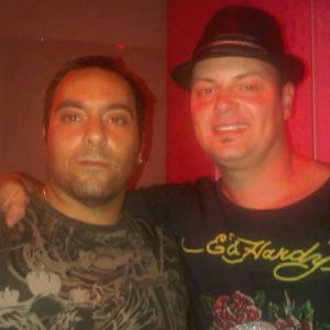 Frank Spadone and Myself at The RUSSELL PETERS After Party in Montreal...