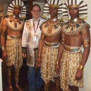 Jeffrey's design and execution of the decoration of Nubian slave costumes for Season 3, episode 1 of Boardwalk Empire