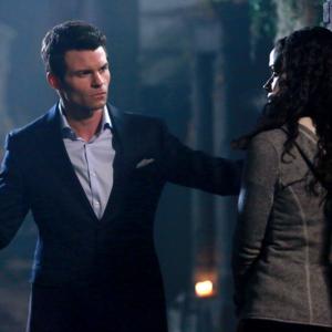 Still of Daniel Gillies and Shannon Kane in The Originals 2013