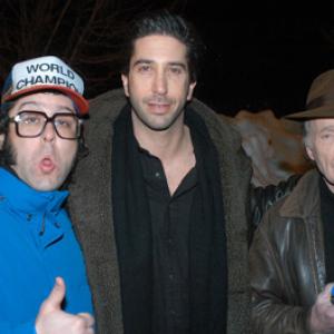 David Schwimmer Dick Cavett and Judah Friedlander at event of Duane Hopwood 2005