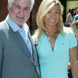 JeanClaude Brialy Natty Belmondo and Roland Garros