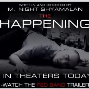 Web banner for THE HAPPENING
