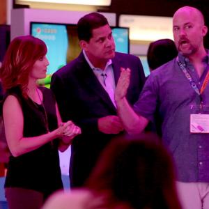 E3 2015 shoot with host Alison Haislip Director Jeremy Snead talking Nintendo Reggie FilsAimee through shots