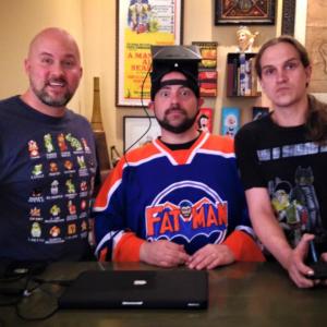 Kevin Smith and Jason Mewes with Jeremy Snead creator of Unlocked The World Of Games Revealed