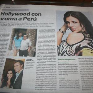 Mariann Gavelo especial interview with El Comercio newspaper