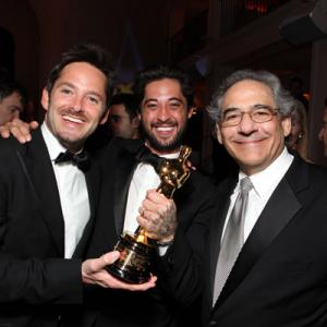 Scott Cooper Ryan Bingham and Stephen Gilula at event of The 82nd Annual Academy Awards 2010
