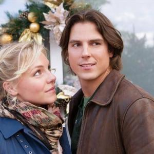 Still of Sean Faris and Eloise Mumford in Christmas with Holly (2012)