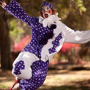 Rebecca Honett as Clown Vaudeville Sideshow