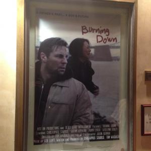 Official 'Burning Down' poster