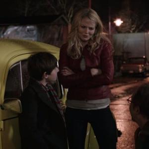 Still of Jennifer Morrison, Raphael Sbarge and Jared Gilmore in Once Upon a Time (2011)