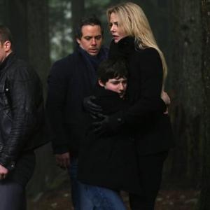 Still of Jennifer Morrison, Michael Raymond-James, Jared Gilmore and Josh Dallas in Once Upon a Time (2011)