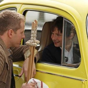 Still of Jared Gilmore and Josh Dallas in Once Upon a Time 2011