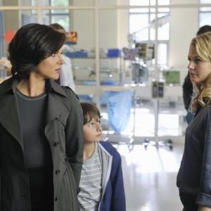 Still of Jennifer Morrison, Lana Parrilla and Jared Gilmore in Once Upon a Time (2011)