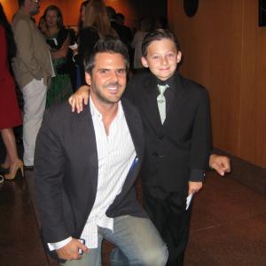 Jared and his Manager David Dean Portelli at the Mad Men season 3 premiere