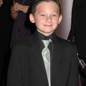 Jared Gilmore at his first red carpet premiere for Mad Men season 3