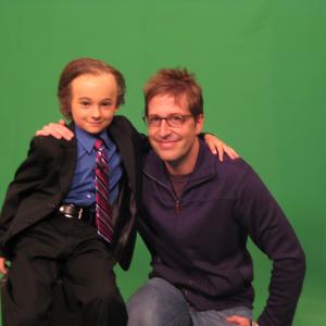 Jared as LIl Bill OReilly with Spike Feresten