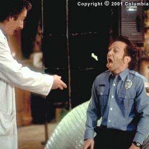 Still of Rob Schneider and Michael Caton in The Animal (2001)