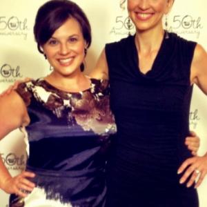 Corinne Shor and Heather Keller at 50th Anniversary Gala for Theatre West