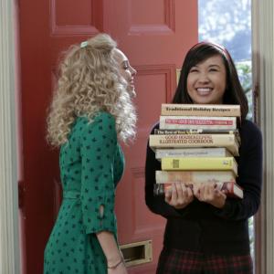 Still of AnnaSophia Robb and Ellen Wong in The Carrie Diaries 2013