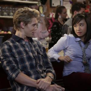 Still of Austin Butler and Ellen Wong in The Carrie Diaries 2013