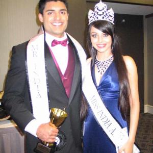 Milan-Mr. India America & Ohmnie-Miss India America 2012 www.SouthAsiaInc.com