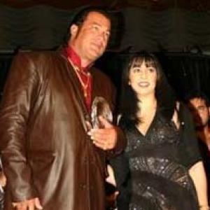 Honoring Steven Seagal with his LIFETIME ACHIEVEMENT AWARD