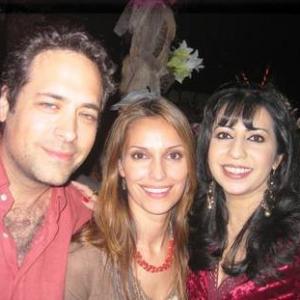 w Supermodel Saira Mohan and Chris Cooper