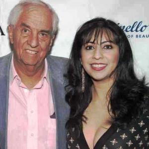 Jinnder Chohaan with Hollywood legend Garry Marshall