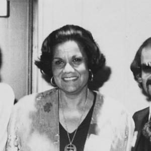 Billy Preston, Martha Jene and Cummings during the production of 1st. Nationally Syndicated Gospel Series in 1976 for Storer Broadcasting