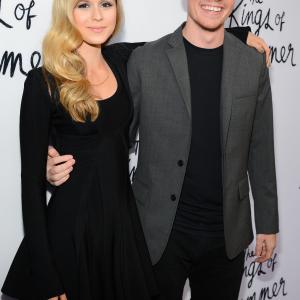 Gabriel Basso and Erin Moriarty at event of The Kings of Summer (2013)