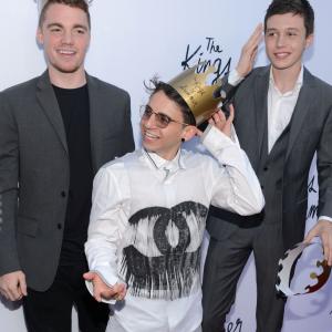 Moises Arias Gabriel Basso and Nick Robinson at event of The Kings of Summer 2013