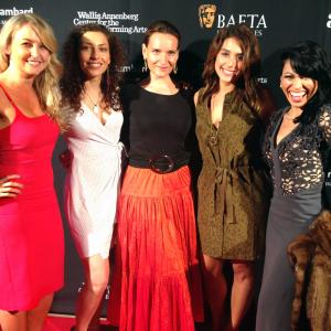 BAFTA Janine Gateland with Sandra De Sousa and Vanessa Born far left Staring in HBOs Ray Donovan