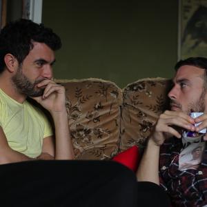 Still of Tom Cullen and Chris New in Weekend 2011