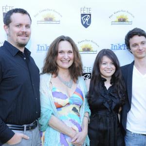 Nathaniel Atcheson Beth Grant M Elizabeth Hughes and Byron Lane attend the 2010 Feel Good Film Festival
